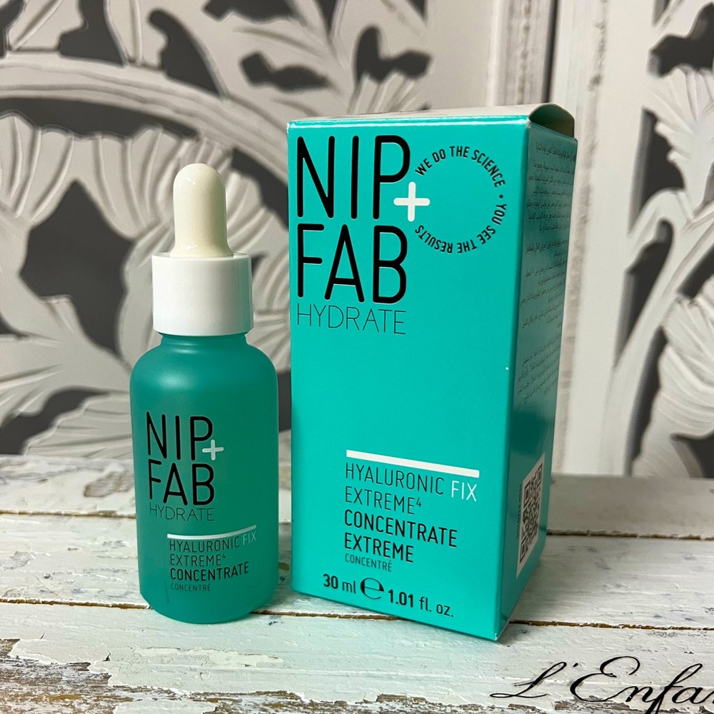 Nip+Fab Hydrate Extreme 4, Hyaluronic Fix, 2% Concentrate Drops, 1.01 fl oz